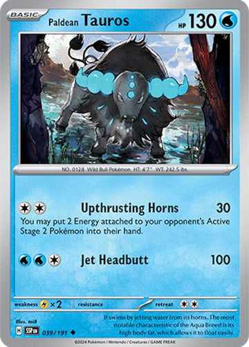 Paldean Tauros [039/191] - (Surging Sparks)