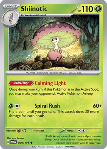 Shiinotic [009/191] - (Surging Sparks) Reverse Holofoil