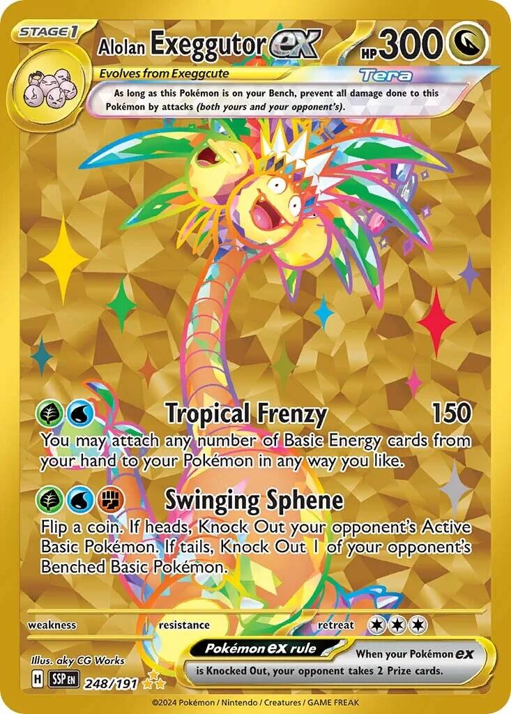 Alolan Exeggutor ex - 248/191 [248/191] - (Surging Sparks) Holofoil