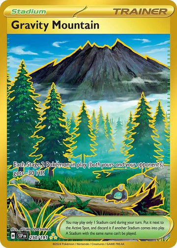 Gravity Mountain - 250/191 [250/191] - (Surging Sparks) Holofoil