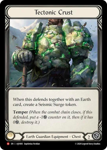 Tectonic Crust [AJV005] [Armory Deck: Jarl Vetreidi] Rainbow Foil