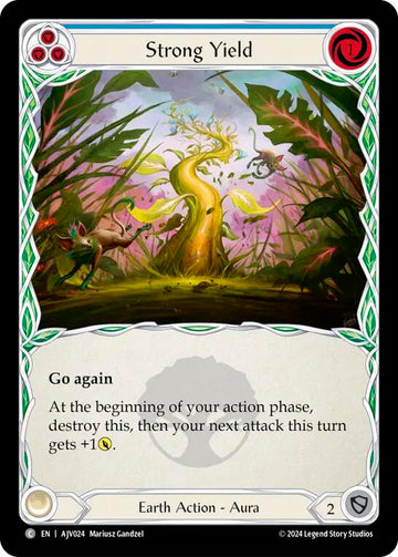 Strong Yield (Blue) [AJC024] [Armory Deck: Jarl Vetreidi]