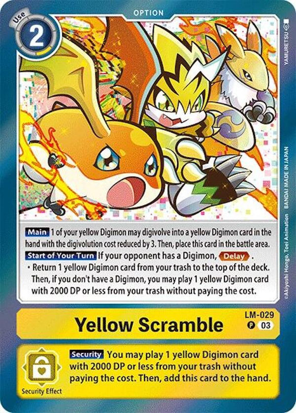 Yellow Scramble [LM-029 P] [Special Limited Set] Foil