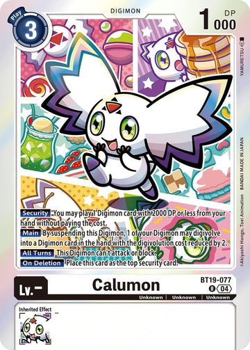 Calumon [BT19-077 R] [Release Special Booster 2.5] Foil
