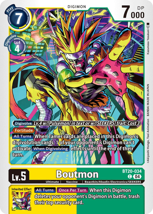 Boutmon [BT20-034 C] [Release Special Booster 2.5]