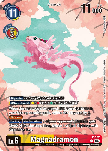 Magnadramon (Update Pack 2025) [P-172 P] [Release Special Booster 2.5] Foil