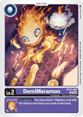 DemiMeramon - BT20-006 [BT20-006 C] [Release Special Booster 2.5]