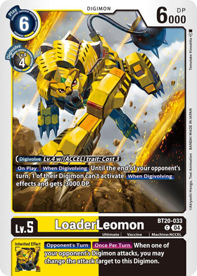 LoaderLeomon [BT20-033 C] [Release Special Booster 2.5]