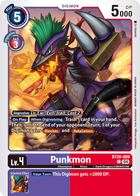 Punkmon [BT20-069 C] [Release Special Booster 2.5]