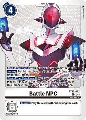 Battle NPC [BT20-092 U] [Release Special Booster 2.5]