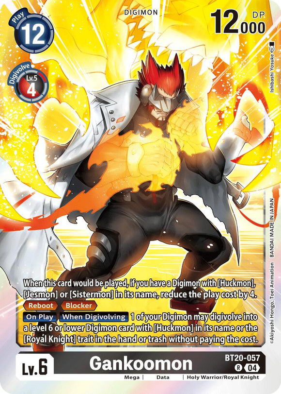 Gankoomon [BT20-057 R] [Release Special Booster 2.5] Foil