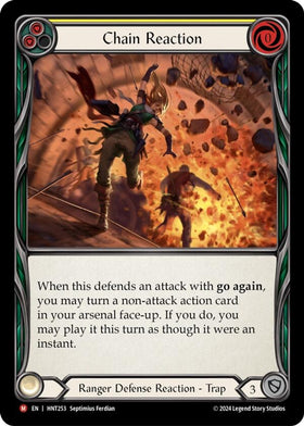 Chain Reaction [HNT253] [The Hunted] Rainbow Foil