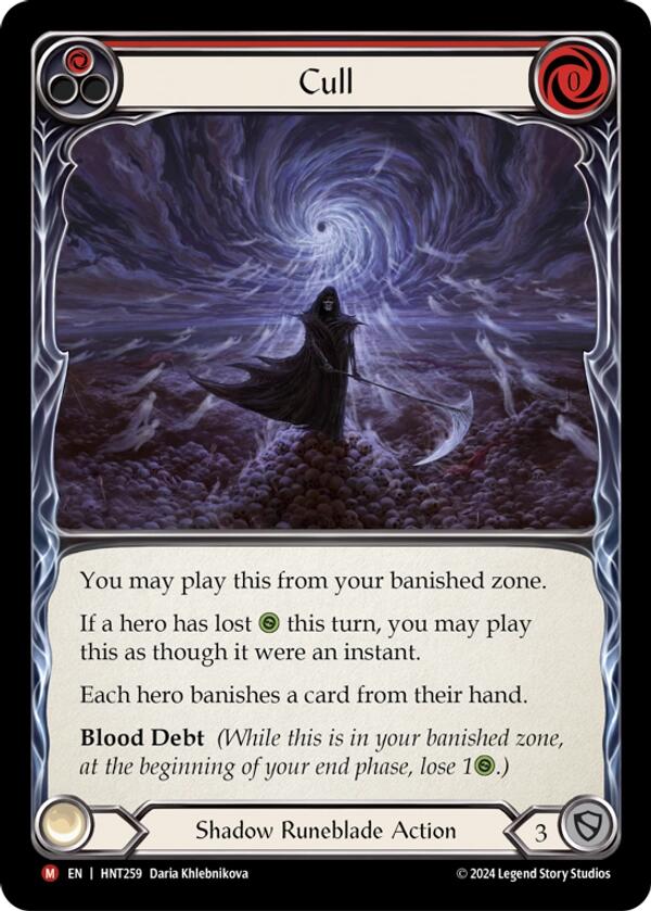 Cull [HNT259] [The Hunted] Rainbow Foil