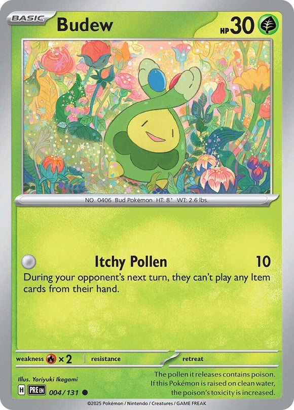 Budew [004/131] [Prismatic Evolutions] Reverse Holofoil