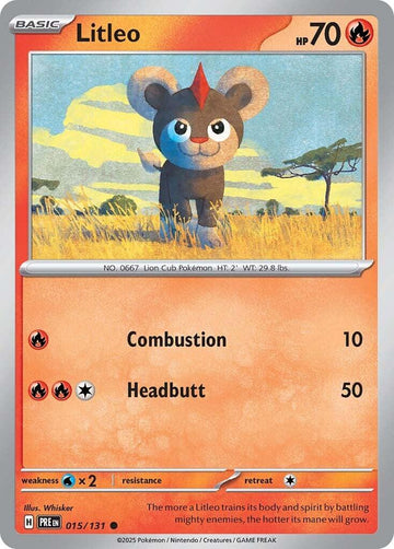 Litleo [015/131] - (Prismatic Evolutions)