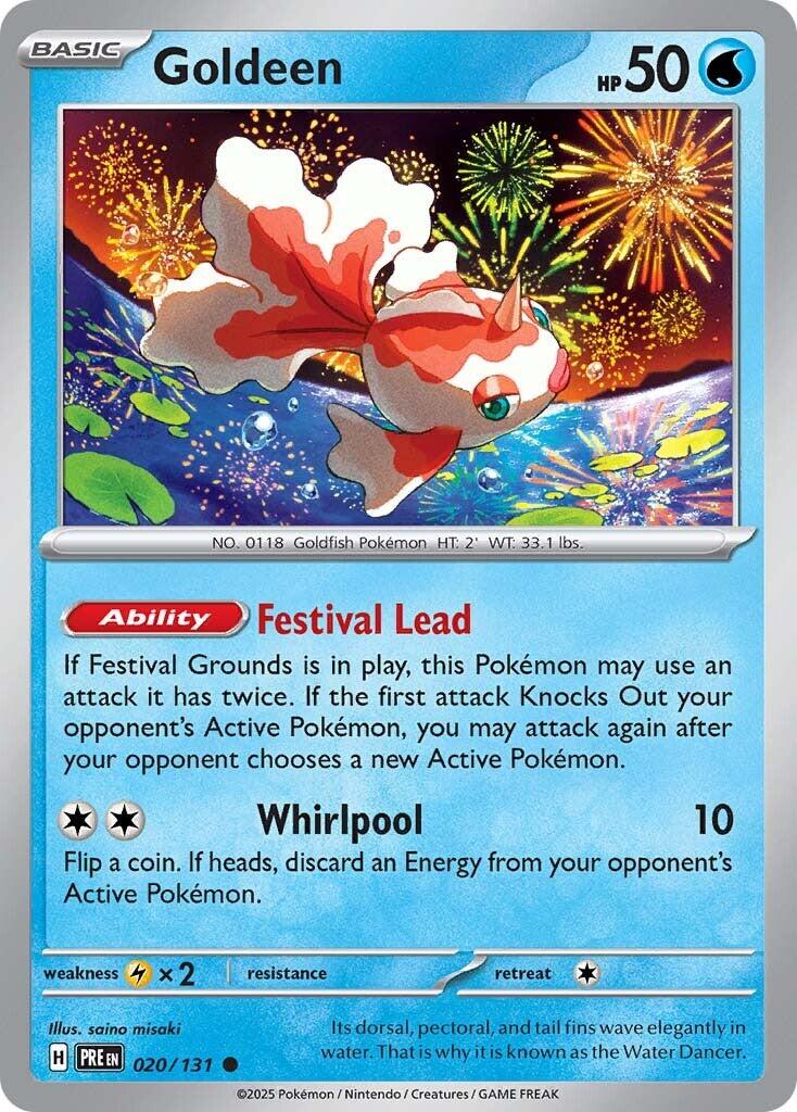 Goldeen [020/131] - (Prismatic Evolutions)
