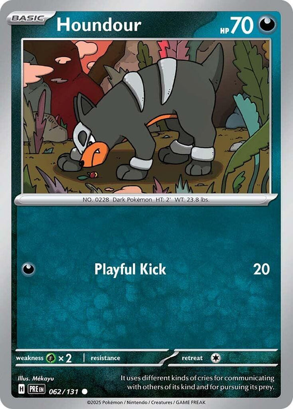 Houndour [062/131] [Prismatic Evolutions] Reverse Holofoil