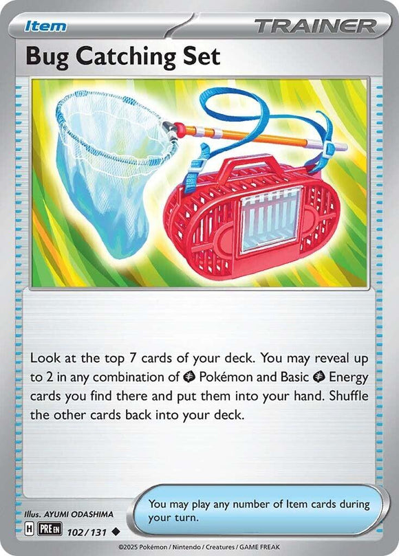 Bug Catching Set [102/131] [Prismatic Evolutions] Reverse Holofoil