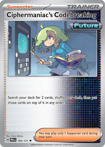 Ciphermaniac's Codebreaking [104/131] [Prismatic Evolutions] Reverse Holofoil