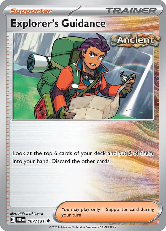 Explorer's Guidance [107/131] [Prismatic Evolutions] Reverse Holofoil