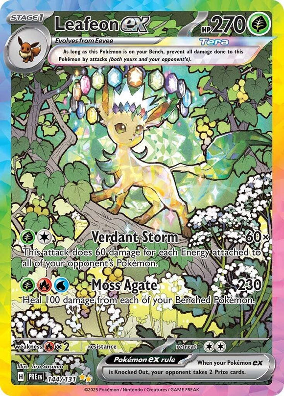 Leafeon ex - 144/131 [144/131] [Prismatic Evolutions] Holofoil