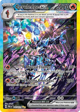 Ceruledge ex [147/131] - (Prismatic Evolutions) Holofoil
