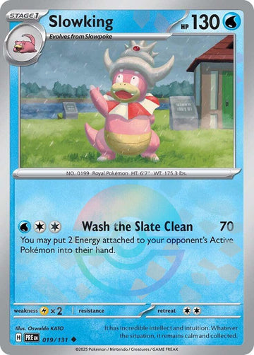 Slowking (Poke Ball Pattern) [019/131] - (Prismatic Evolutions) Holofoil