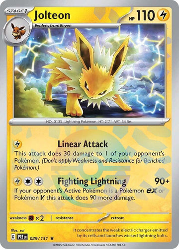Jolteon (Poke Ball Pattern) [029/131] - (Prismatic Evolutions) Holofoil
