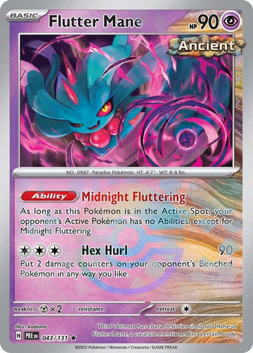 Flutter Mane (Poke Ball Pattern) [043/131] - (Prismatic Evolutions) Holofoil