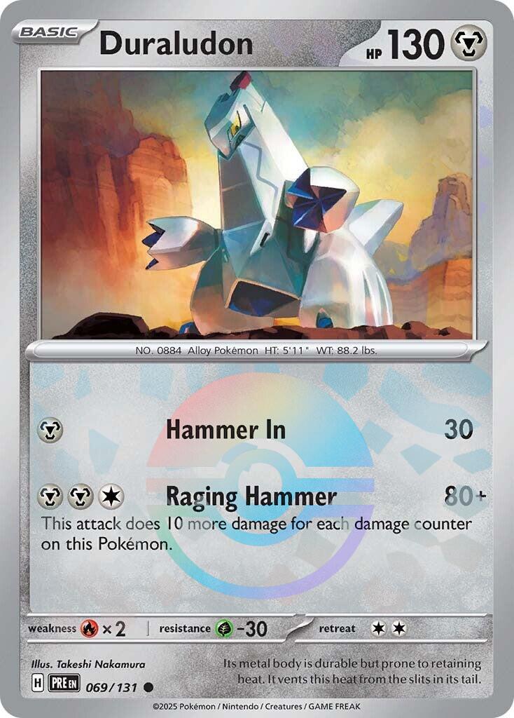 Duraludon (Poke Ball Pattern) [069/131] - (Prismatic Evolutions) Holofoil