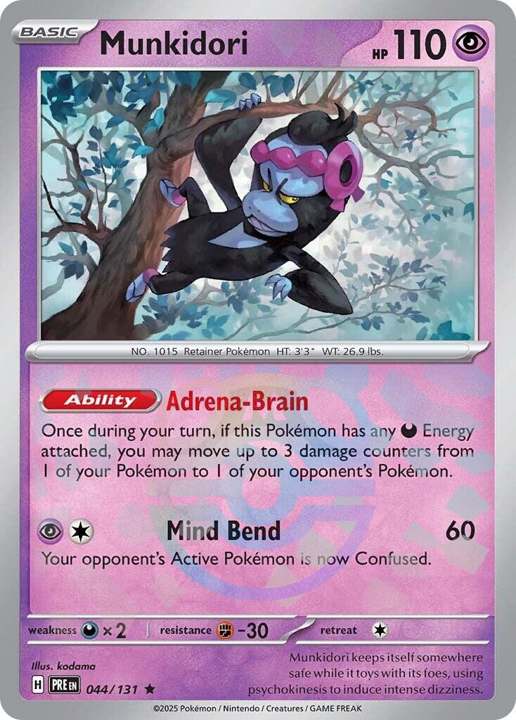 Munkidori (Master Ball Pattern) [044/131] - (Prismatic Evolutions) Holofoil