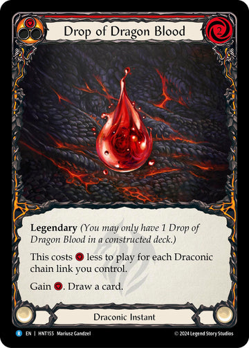 Drop of Dragon Blood (Red) [HNT155] [The Hunted]