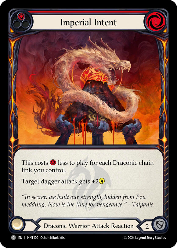 Imperial Intent (Red) [HNT109] [The Hunted]
