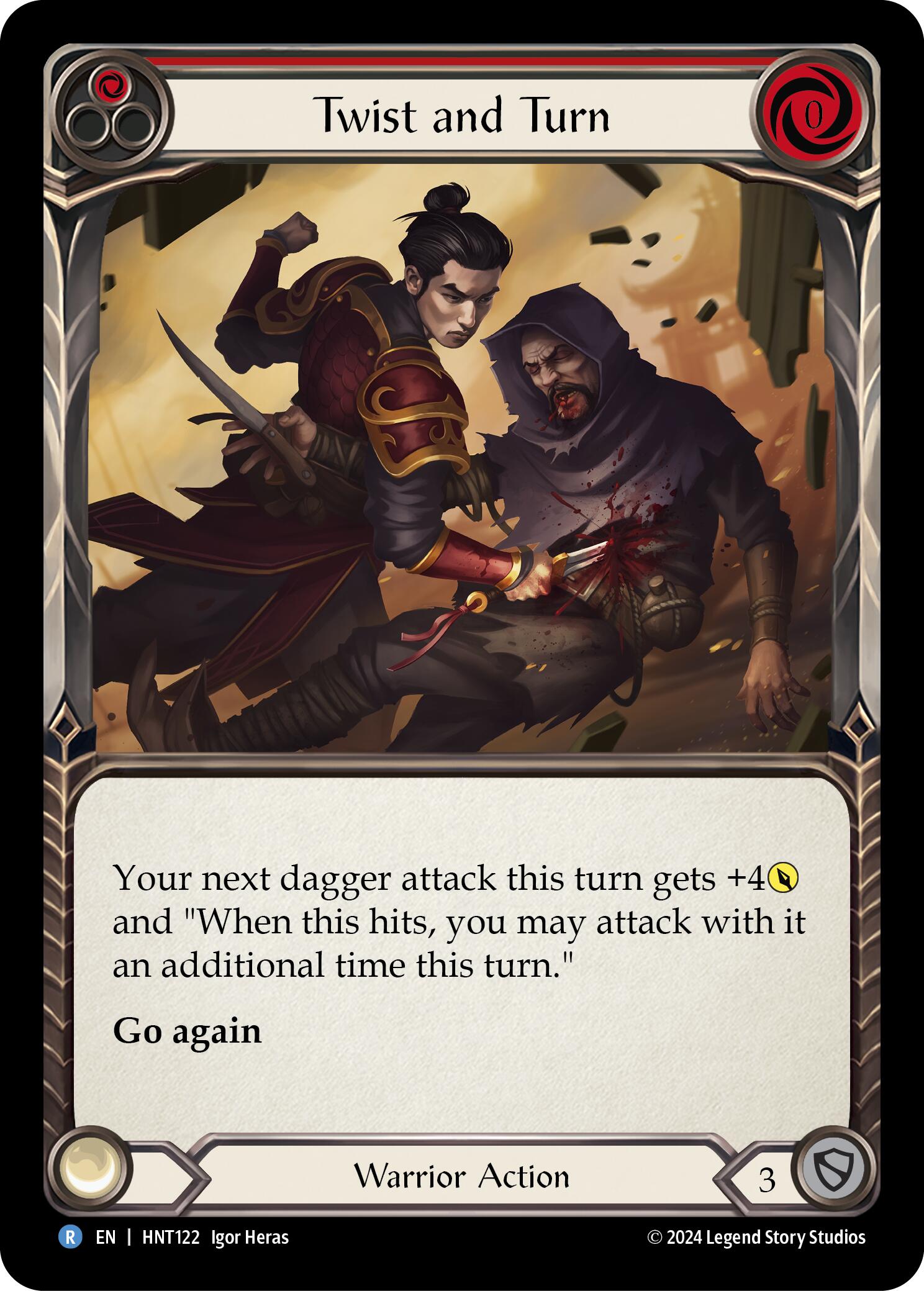 Twist and Turn (Red) [HNT122] [The Hunted]