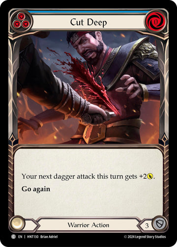 Cut Deep (Blue) [HNT130] [The Hunted] Rainbow Foil