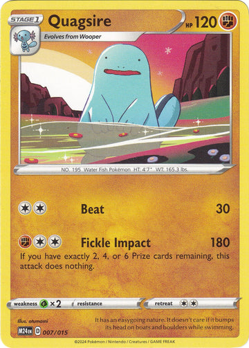 Quagsire [007/015] [McDonald's Promos 2024]