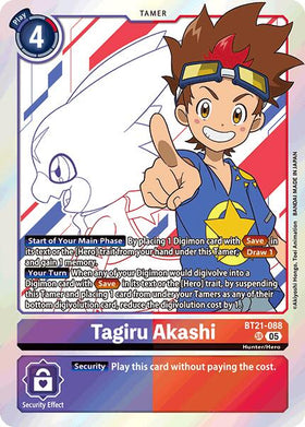 Tagiru Akashi [BT21-088 SR] [World Convergence] Foil