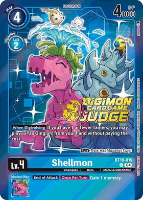 Shellmon (Judge Pack 2025 Wave 1) [BT19-019 C] [Release Special Booster 2.0] Foil