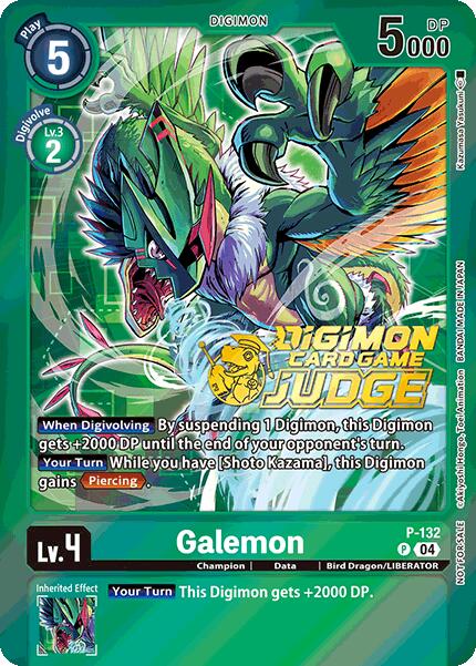 Galemon (Judge Pack 2025 Wave 1) [P-132 P] [Digimon Promotion Cards] Foil