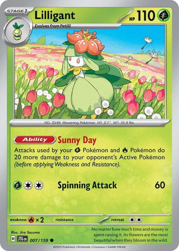 Lilligant [007/159] [Journey Together] Reverse Holofoil