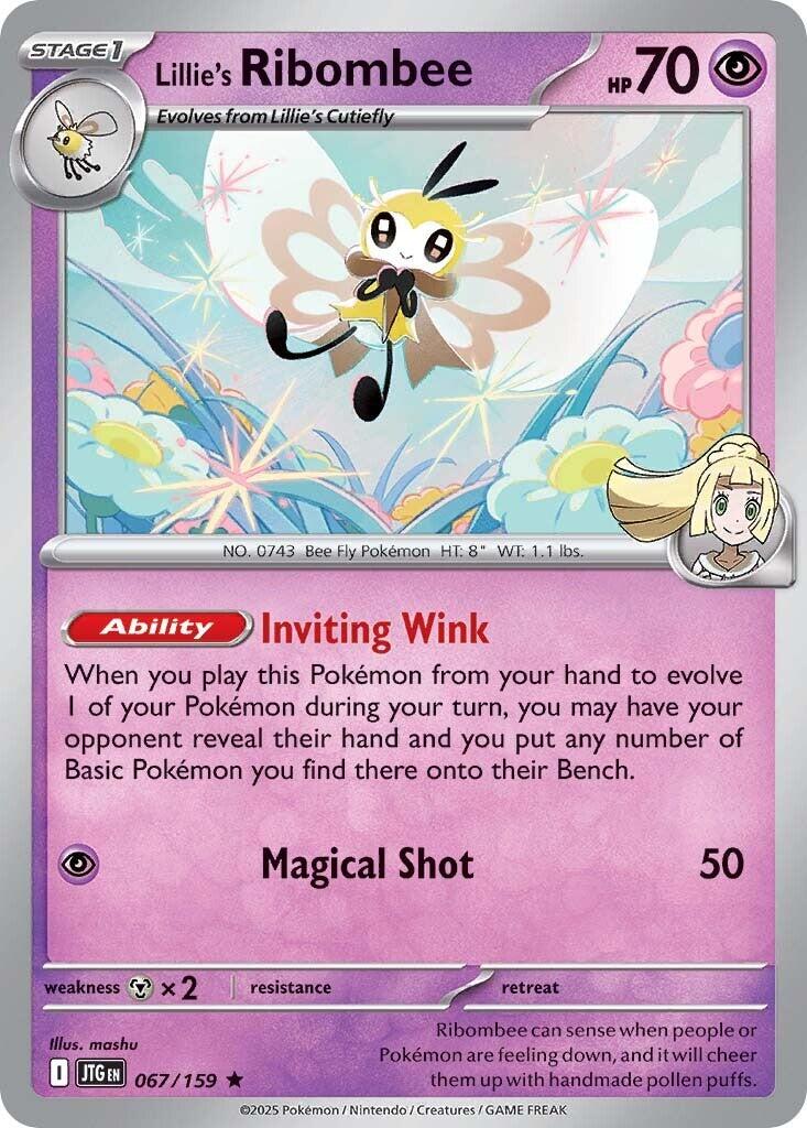 Lillie's Ribombee - 067/159 [067/159] [Journey Together] Reverse Holofoil