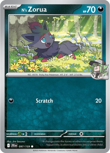 N's Zorua [097/159] [Journey Together]