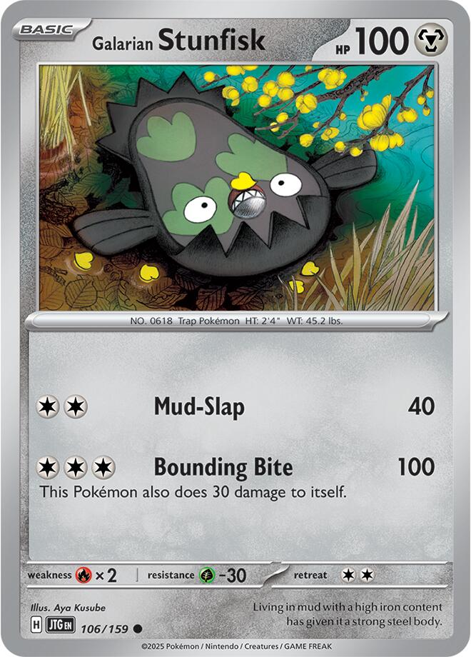 Galarian Stunfisk [106/159] [Journey Together]