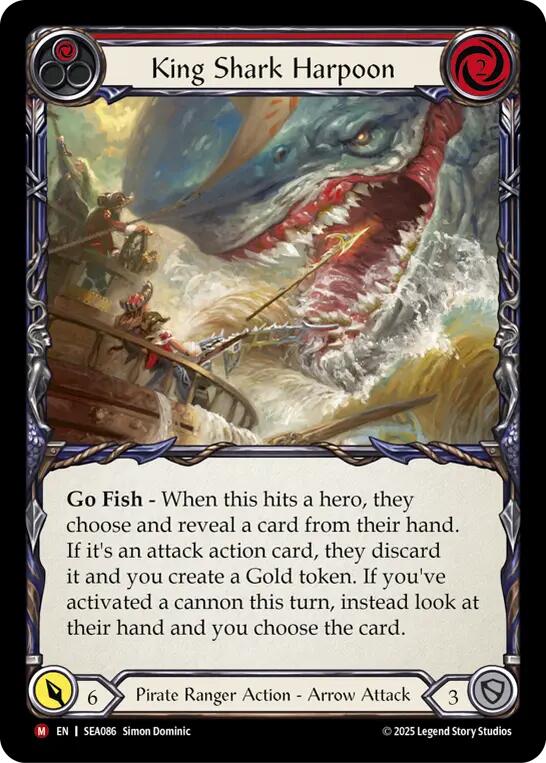 King Shark Harpoon [SEA086] [High Seas]