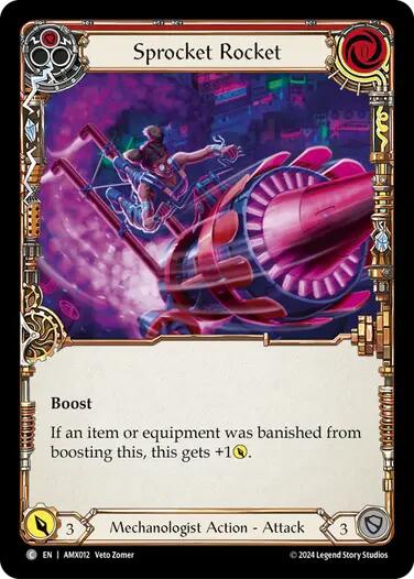 Sprocket Rocket (Red) [AMX012] [Armory Deck: Maxx Nitro]