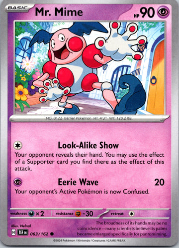 Mr. Mime [063/162] - (Temporal Forces)