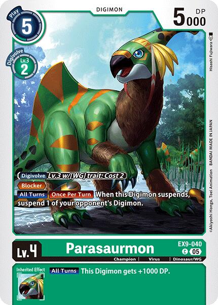 Parasaurmon [EX9-040 C] [Versus Monsters]