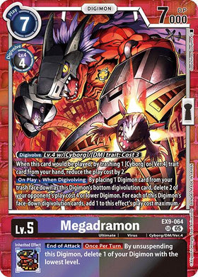 Megadramon [EX9-064 SR] [Versus Monsters] Foil