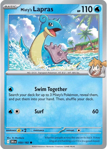 Misty's Lapras [050/182] [Destined Rivals]