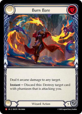 Burn Bare [SEA255] [High Seas] Rainbow Foil